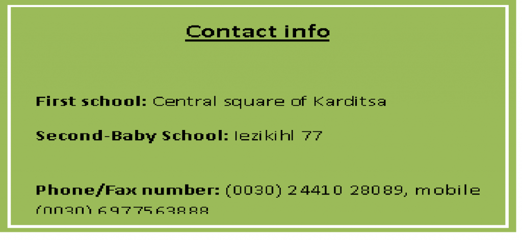 contact info